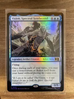 1x MTG Vision, Spectral Synthezoid FOIL NM Marvel MSC #644 Rare NM x1 - Image 1