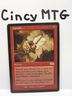 Gamble - 1x x1 - Urza's Saga - USG - LP - MTG Magic - Image 1