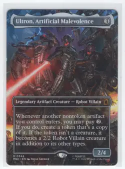 #344 2026 Marvel Super Heroes Ultron, Artificial Malevolence Mythic - Image 1