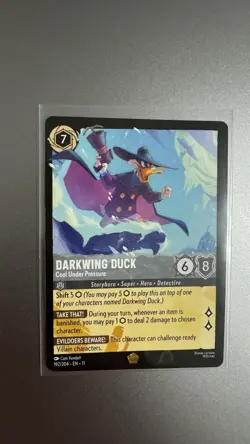 Darkwing Duck - Disney Lorcana - 192/204 - Foil - Super Rare - Shift - Image 1
