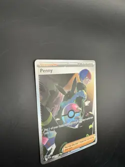 Pokemon TCG Penny 239/091 Paldean Fates NM Full Art Pokemon Card S&V - Image 4