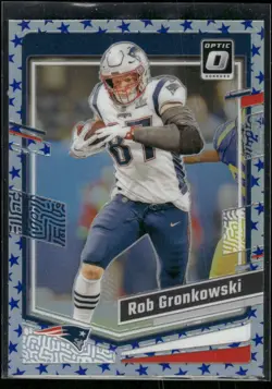#132 Rob Gronkowski 2023 Donruss Optic Stars - Image 1