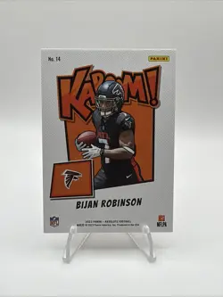 2023 Panini Absolute - Kaboom! Horizontal Bijan Robinson #14 (RC) Falcons - Image 2
