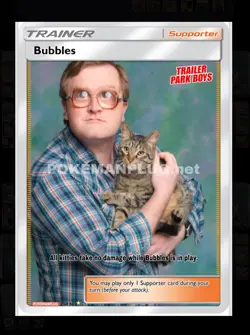 Bubbles Pokemon Card VMAX Rainbow GX EX GX ACG V Star - Image 1