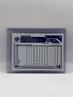 2023 Topps Gilded Collection Tom Seaver #/99 - Mets - Image 2