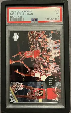 1994 Upper Deck Michael Jordan Rare Air W/ Menendez Brothers PSA 7 - Image 1