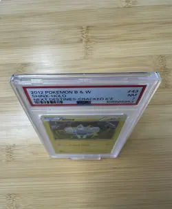 2012 Pokemon B & W Shinx #43 / 99 Next Destinies Cracked Ice Holo PSA 7 NM - Image 3
