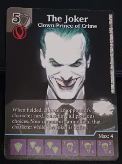 Dice Masters - The Joker - Clown Prince of Crime - RDW promo card very rare! - Image 1