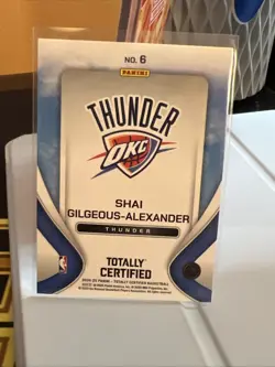2024-25 Totally Certified MIRROR FRANCHISE FOUNDATIONS Shai Gilgeous-Alexander 6 - Image 2