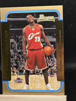 2003-04 Bowman Rookies & Stars - Rookies🔥LeBron James🔥#123 Gold (RC) - Image 1
