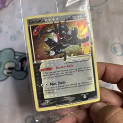Greninja Gold Star SWSH144 Celebrations Black Star Promo Sealed with Fart Swirl - Image 3