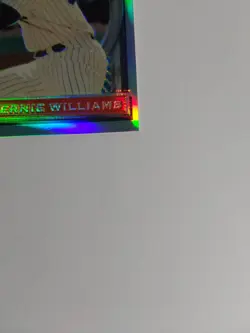 1993 Topps Finest - Baseball's Finest Bernie Williams #30 Refractor - Image 4