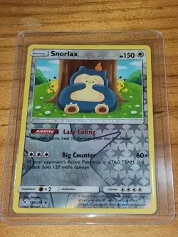 Pokemon TCG Cards Snorlax 158/214 Unbroken Bonds Holo Rare NM - Image 1