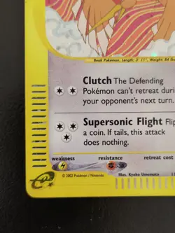 FEAROW #11/165 HOLO EXPEDITION BASE SET POKEMON HOLO RARE LP - Image 4