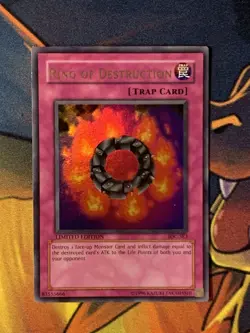 Yugioh Ring of Destruction IOC-SE3 Ultra Rare LP - Image 1