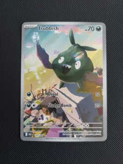 Pokemon TCG Trubbish 140/086 Illustration Rare. Mint Condition. - Image 1