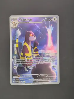 Pokemon TCG Illustration Rare Watchog 097/086 Chaos Rising English - Image 1