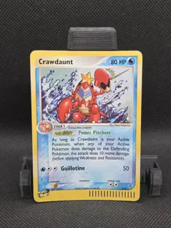 Pokemon TCG Crawdaunt 3/97 EX Dragon Holo Rare - Image 1