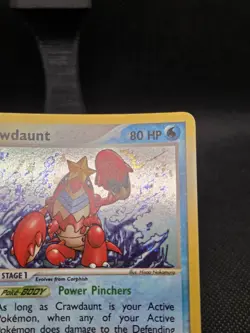 Pokemon TCG Crawdaunt 3/97 EX Dragon Holo Rare - Image 5