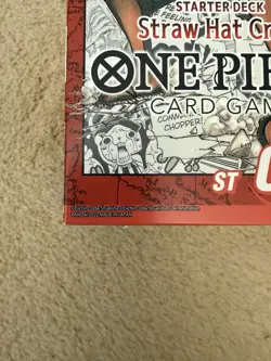 Bandai One Piece TCG Card Game Starter Deck ST-01 Opened Once, All Cards - Image 2