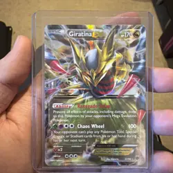 GIRATINA EX 57/98 XY: ANCIENT ORIGINS POKEMON CARD ENGLISH HOLO MP - Image 1