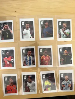 Panini FIFA World Cup 2026 Sticker Coca-Cola Full Set 12 Stickers Version US - Image 1