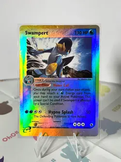 Swampert 13/109 Ruby and Sapphire Reverse Holo LP/HP - Image 1