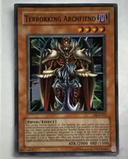 Terrorking Archfiend DCR-072 YuGiOh Card - Image 1