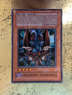 Terrorking Archfiend 1st Edition Super Rare Yugioh Yu-Gi-Oh TCG Dark Crisis - Image 2