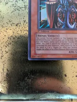 Terrorking Archfiend 1st Edition Super Rare Yugioh Yu-Gi-Oh TCG Dark Crisis - Image 4