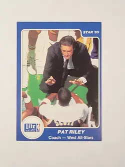1985 Star Lite PAT RILEY card # 13 - Image 1
