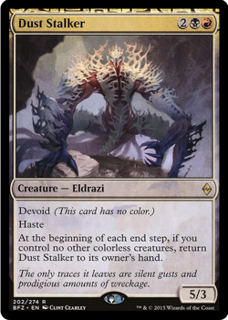 Dust Stalker 202/274 Battle for Zendikar MTG Rare - Image 1