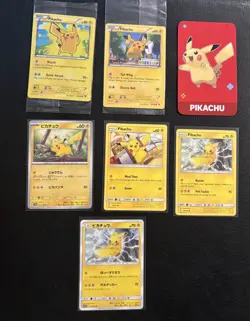 Pikachu Pokemon Card Lot, Promo, Sealed - Image 1