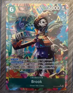 One Piece Card Game | Brook OP15-032 SR ALT ART OP15 | English | NM/M - Image 1