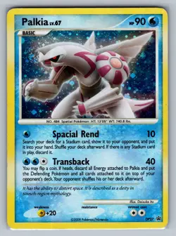Palkia Diamond and Pearl Promos #DP27 Holo Pokemon Card - Image 1