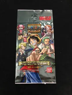 2003 One Piece Card Game Jump Festa Promo Special Pack Sealed Bandai Japan Luffy - Image 1