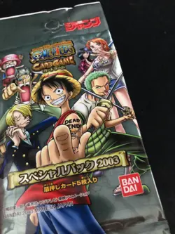 2003 One Piece Card Game Jump Festa Promo Special Pack Sealed Bandai Japan Luffy - Image 3