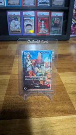 SHANKS OP09-001 Promo Card Holo 2025 PSA Magazine Promo One Piece Sealed - Image 1
