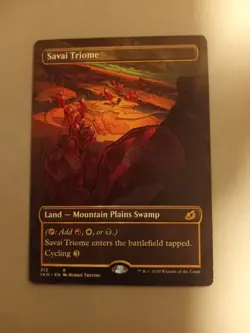 Savai Triome (Showcase) Ikoria: Lair of Behemoths Regular NM Pack Fresh MTG - Image 1