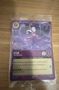 Elsa - The Fifth Spirit 6 Disney Lorcana Promo Cards Holo - Image 1