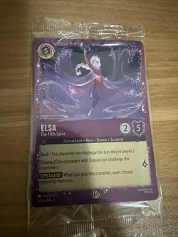 Elsa - The Fifth Spirit 6 Disney Lorcana Promo Cards Holo - Image 2