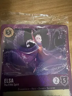 Elsa - The Fifth Spirit 6 Disney Lorcana Promo Cards Holo - Image 5