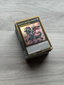 Joey Wheeler MASSIVE Deck Core (123 Cards) Red-Eyes Black Dragon YuGiOh Bundle - Image 4