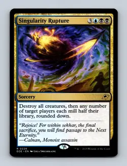 Singularity Rupture Edge of Eternities Non-Foil MTG NM - Image 1