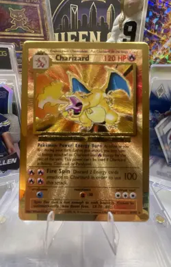 Charizard (Celebrations Metal Card) 004/102 Miscellaneous Cards & Products Holo - Image 1