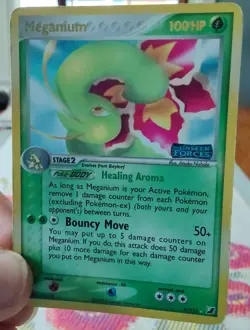 Meganium 9/115 Unseen Forces Reverse Holo RARE CARD 2005 - Image 1