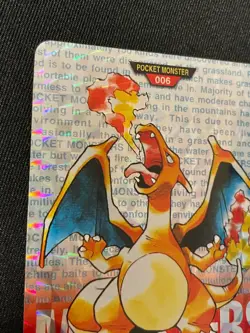 Charizard BANDAI Pokemon Card Very Rare Japan Pocket Monsters Nintendo F/S - Image 2