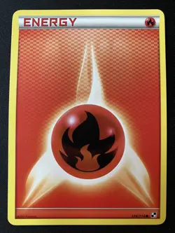 Pokemon Black & White Fire Energy 106/114 Common Card Near Mint - Image 1