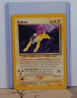 Pokemon Card Raikou 22/64 (Neo Revelation)LP - Image 1