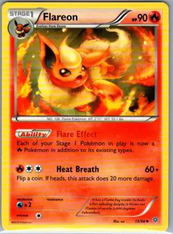 Flareon 13/98 Non Holo XY - Ancient Origins - Pokemon Card - NM - Image 1